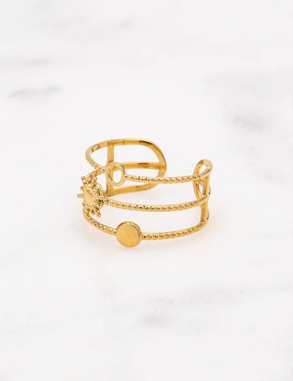 Bague Triple Soleils