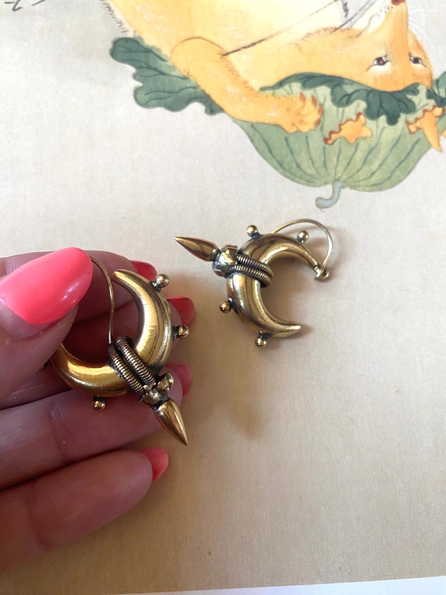 Boucles d'oreilles tribales Léna