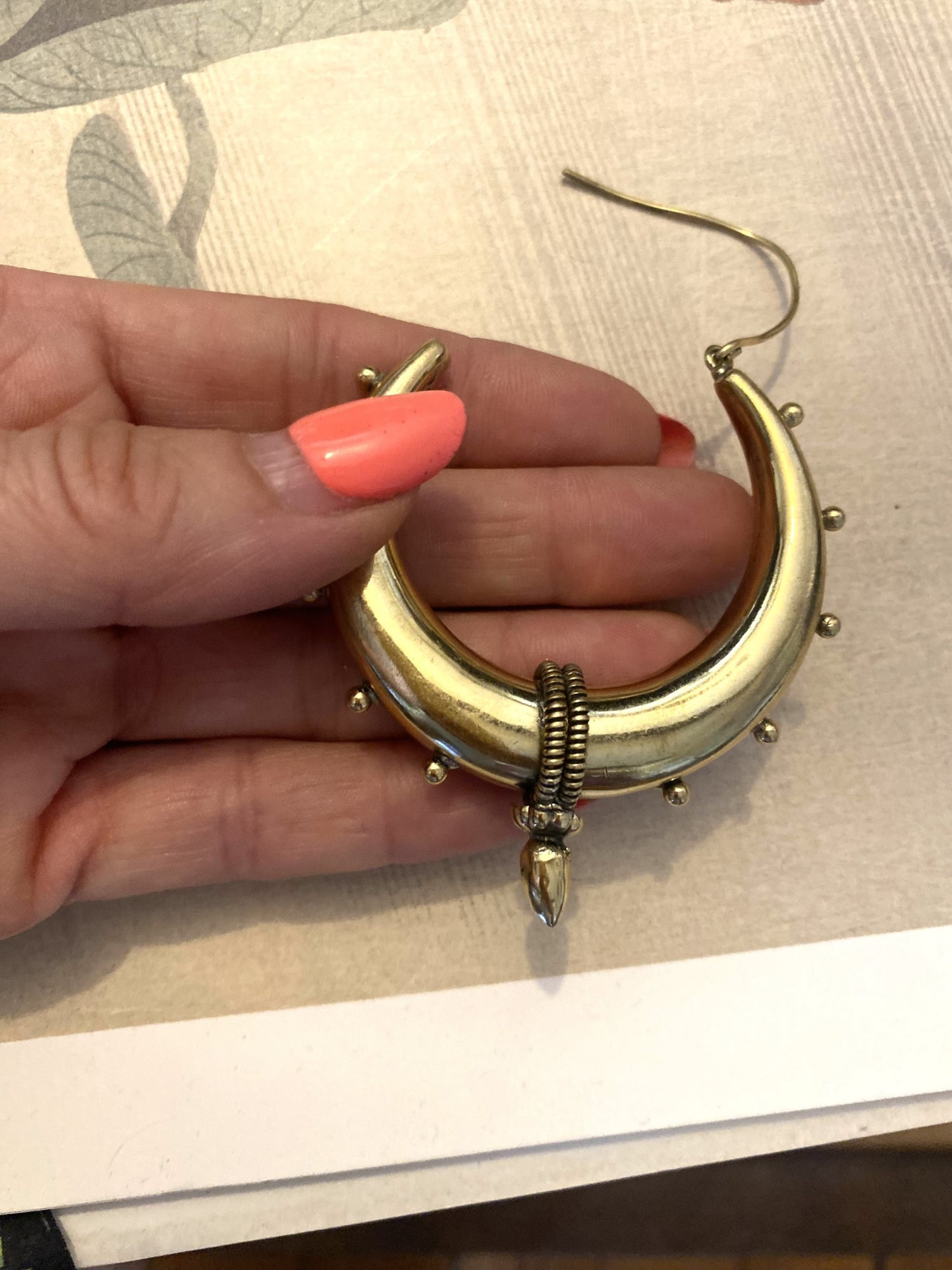 Boucles d'oreilles tribal XL