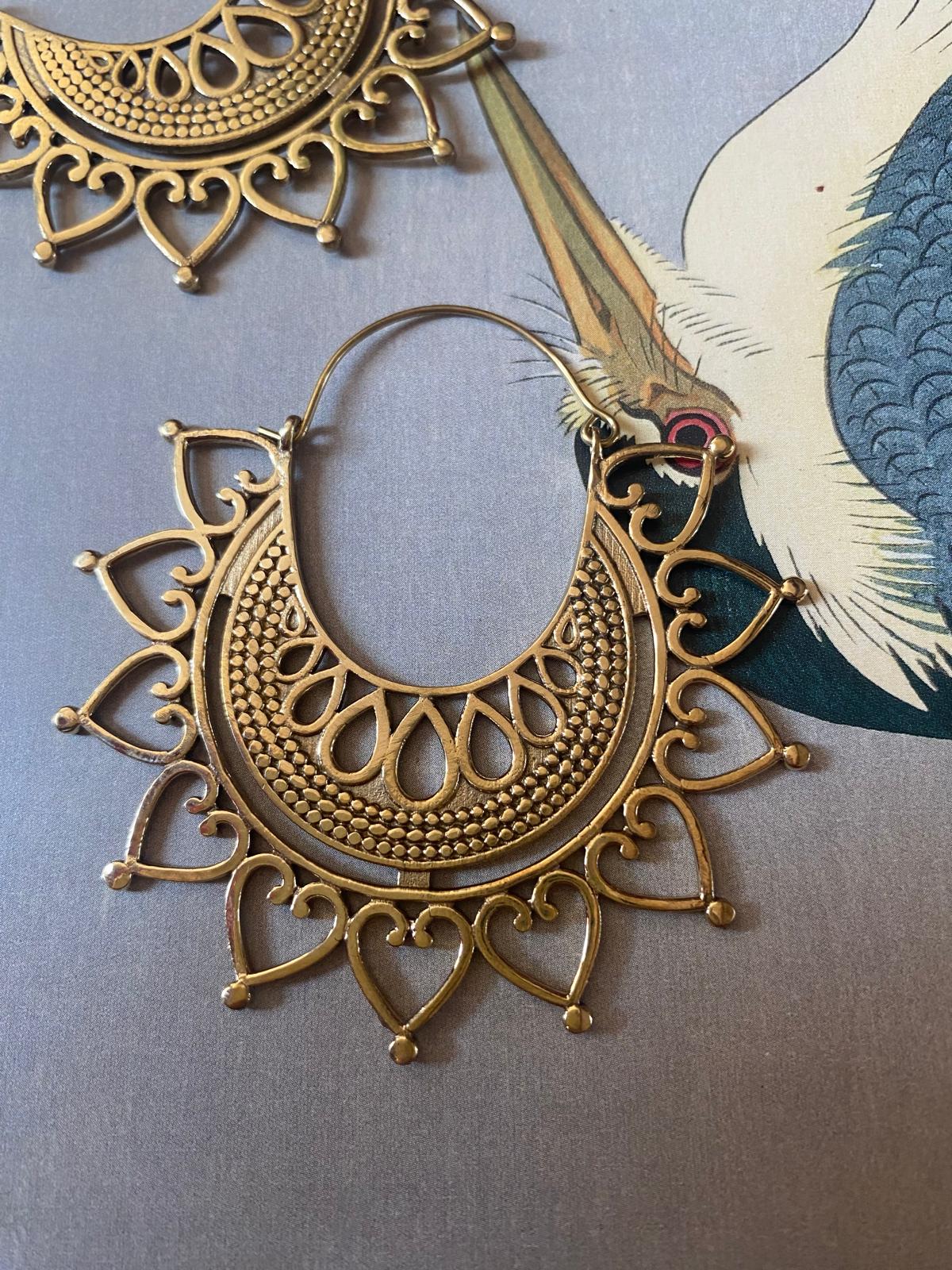 Boucles d'oreilles tribales Naya