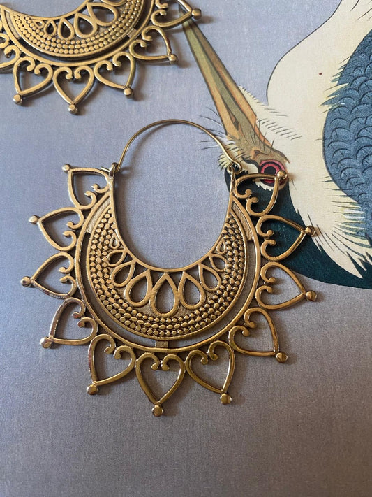 Boucles d'oreilles tribales Naya