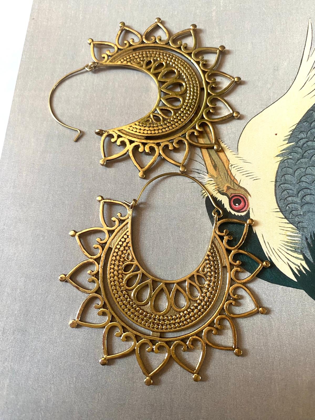 Boucles d'oreilles tribales Naya