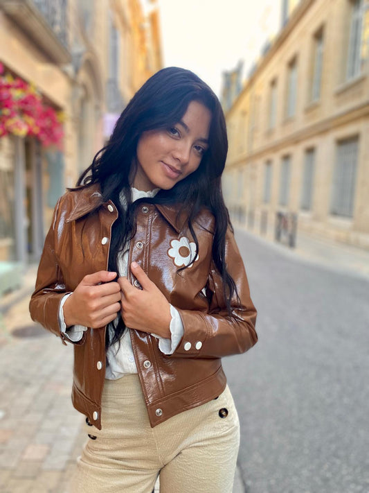 VESTE VYNILE HIPPOCAMPE