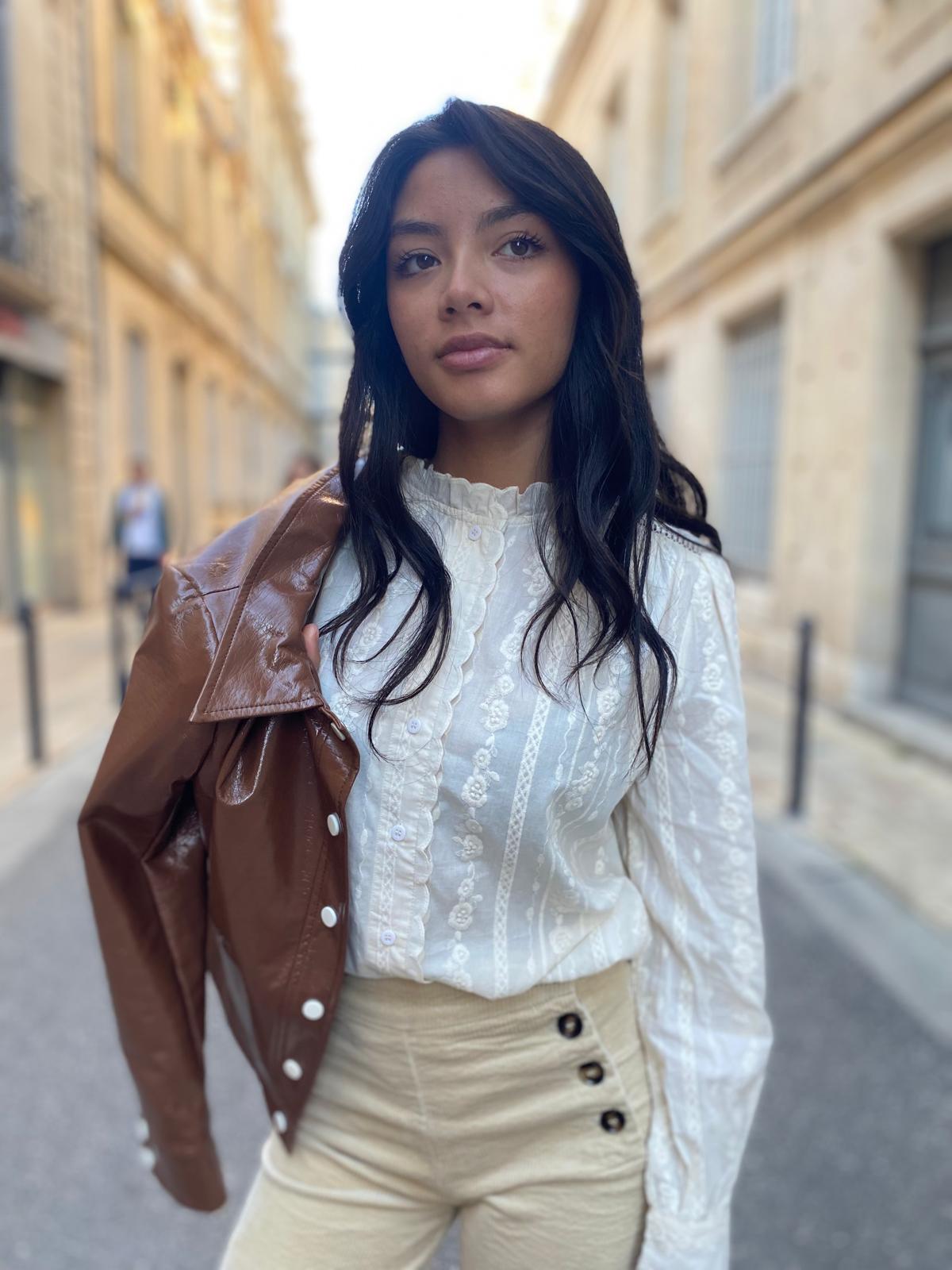 VESTE VYNILE HIPPOCAMPE