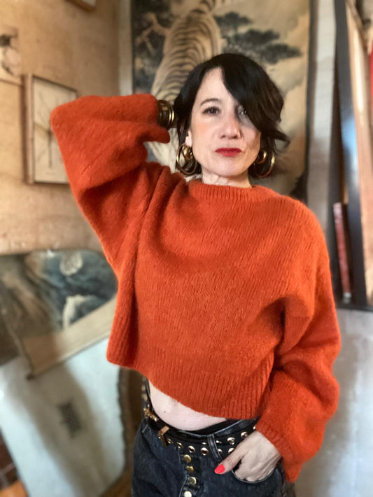 Pull Rouille en laine