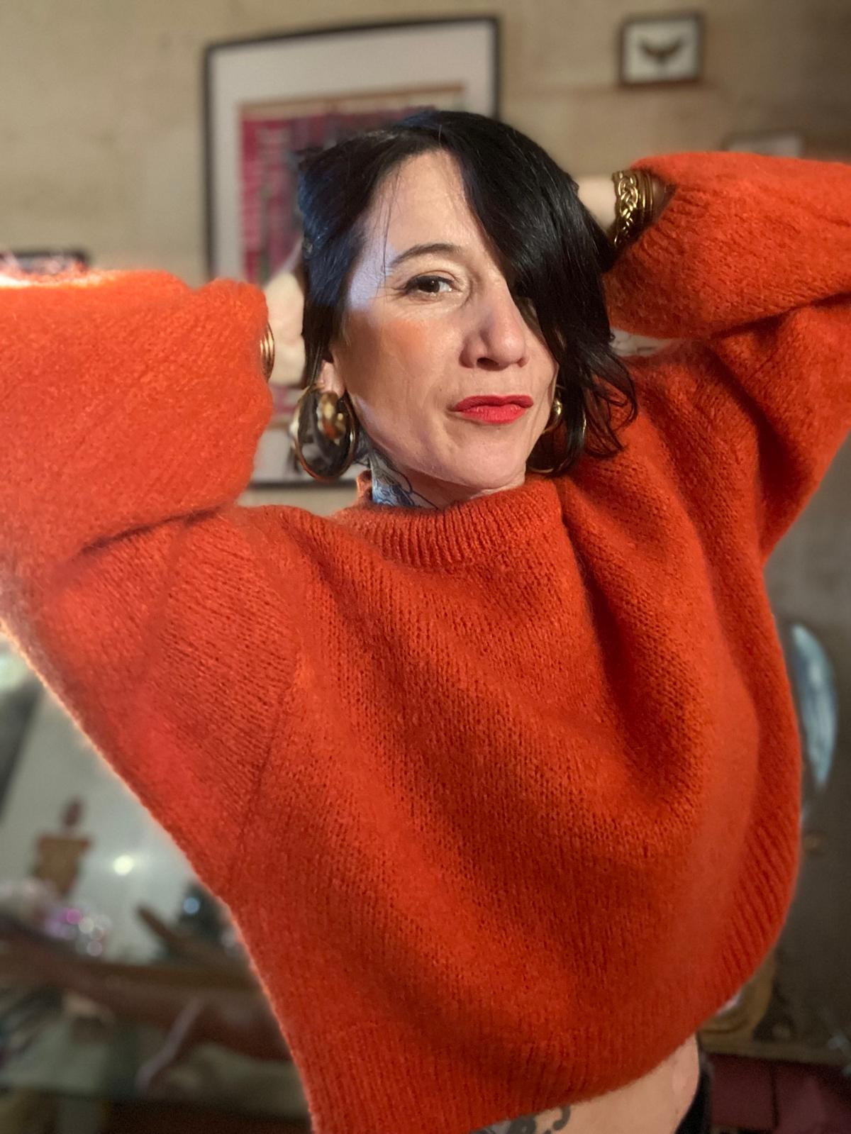 Pull Rouille en laine