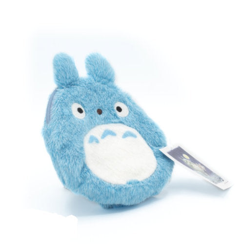 Porte Monnaie Peluche Totoro Bleu